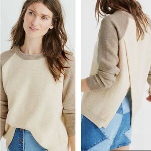 Madewell Province Cross-Back Pullover Sweater
